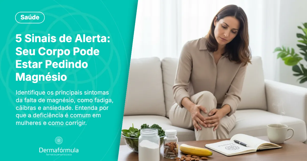 5 Sinais de Alerta: Seu Corpo Pode Estar Pedindo Magnésio