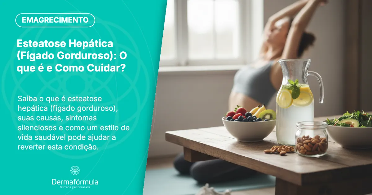 Esteatose Hepática ou Fígado Gorduroso: O que é e Como Cuidar?