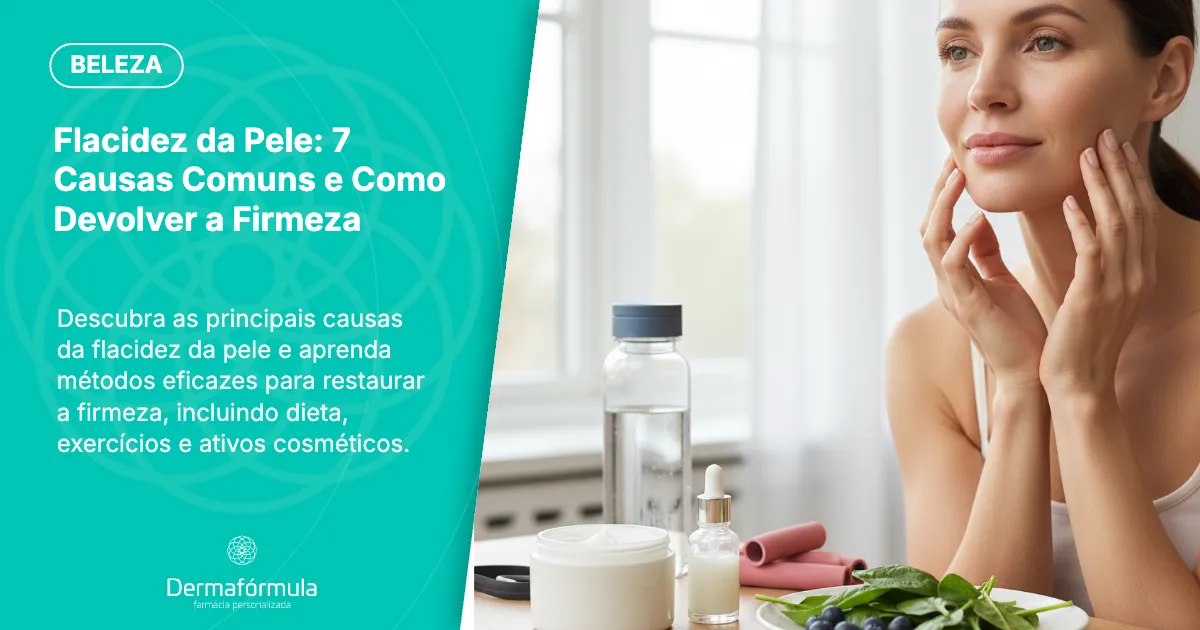 Flacidez da Pele: 7 Causas Comuns e Como Devolver a Firmeza