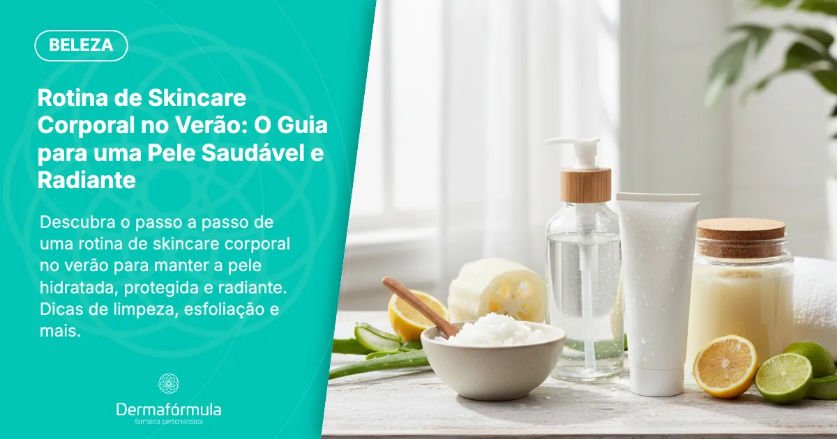 Rotina de Skincare Corporal no Verão: O Guia para uma Pele Saudável e Radiante