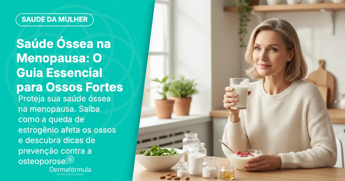 Dermafórmula Melhor Farmácia de Manipulação em Santos | Saúde Óssea na Menopausa: O Guia Essencial para Ossos Fortes