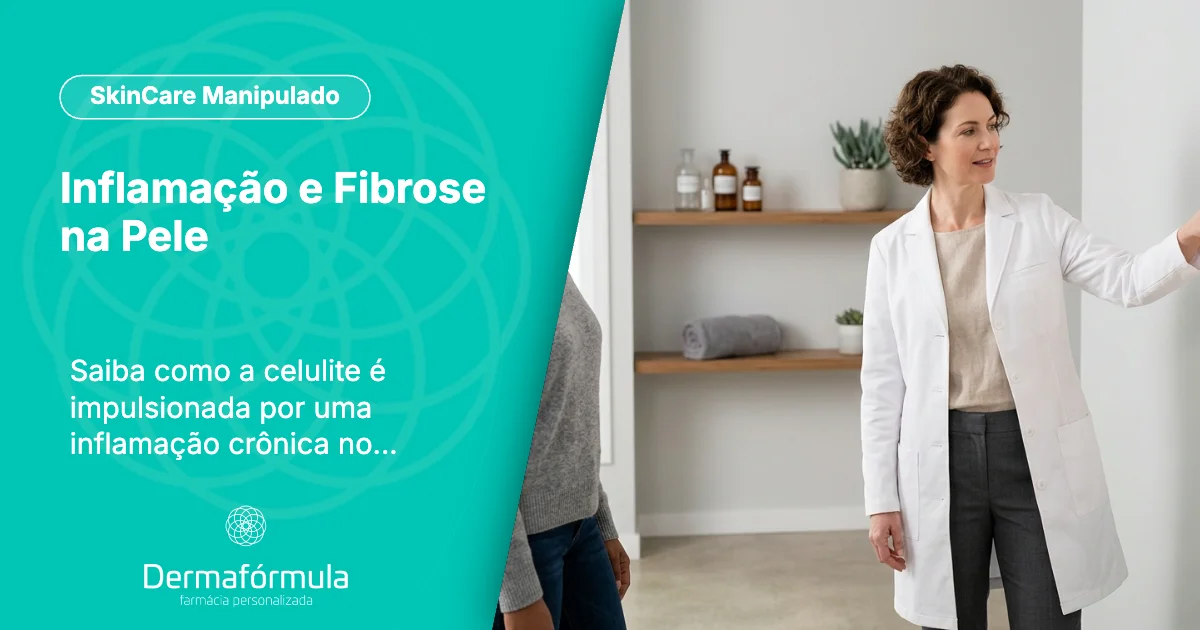 Inflamação e Fibrose na Pele | Dermafórmula Melhor Farmácia de Manipulação na Baixada Santista